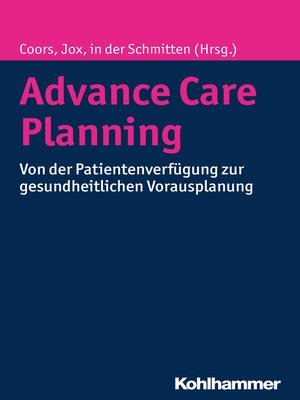 cover image of Advance Care Planning
